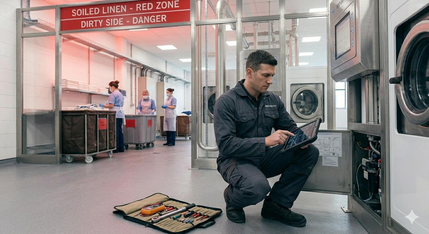 ILS engineer on site