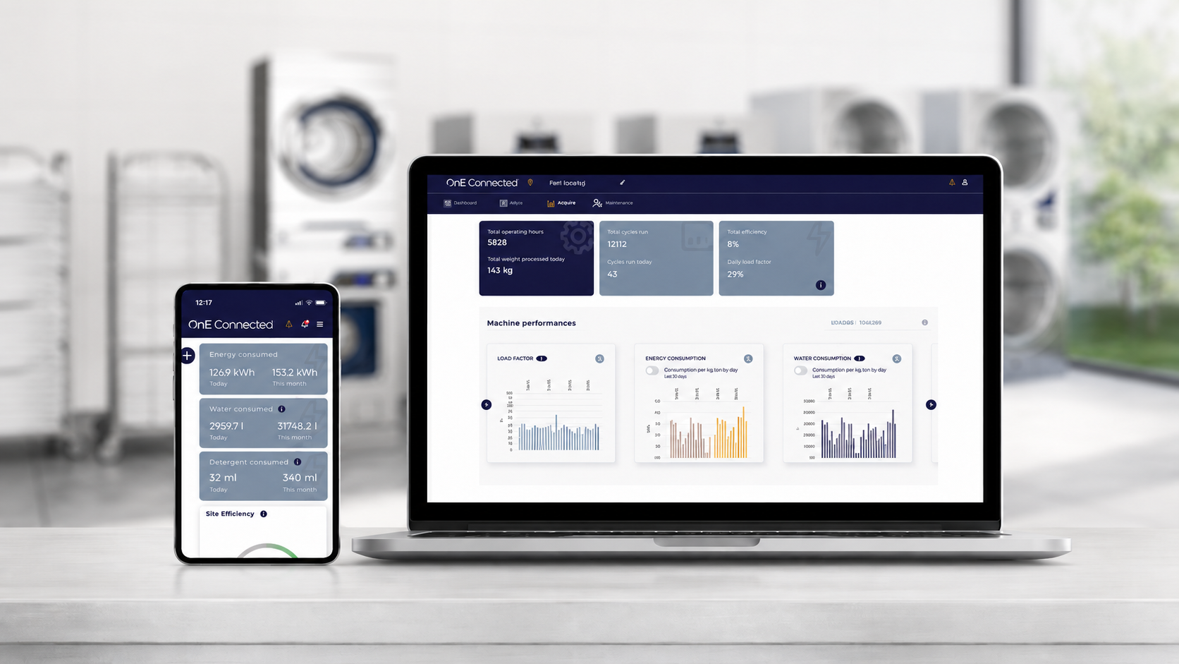 OnE Connected dashboard