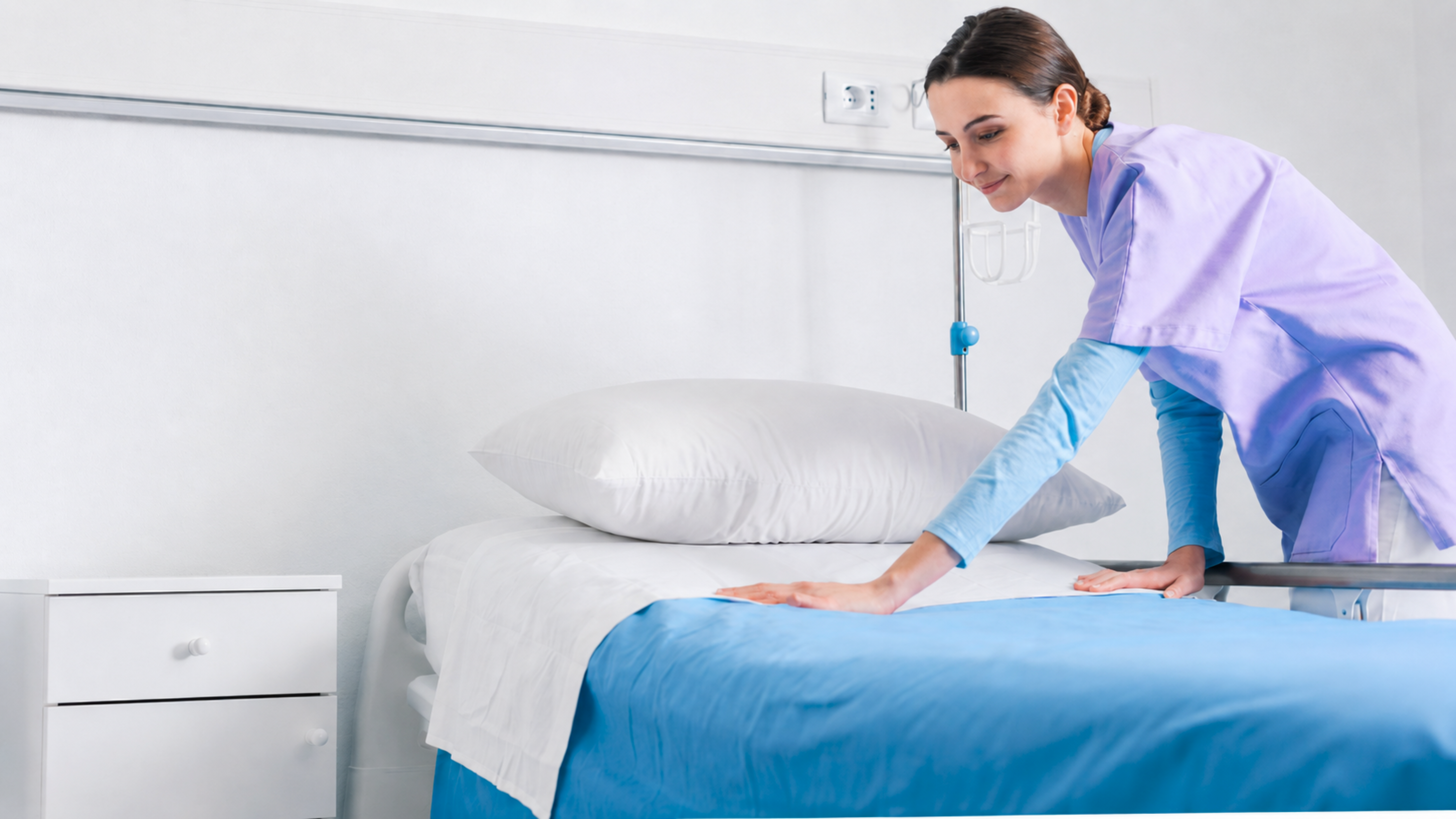 Healthcare laundry support