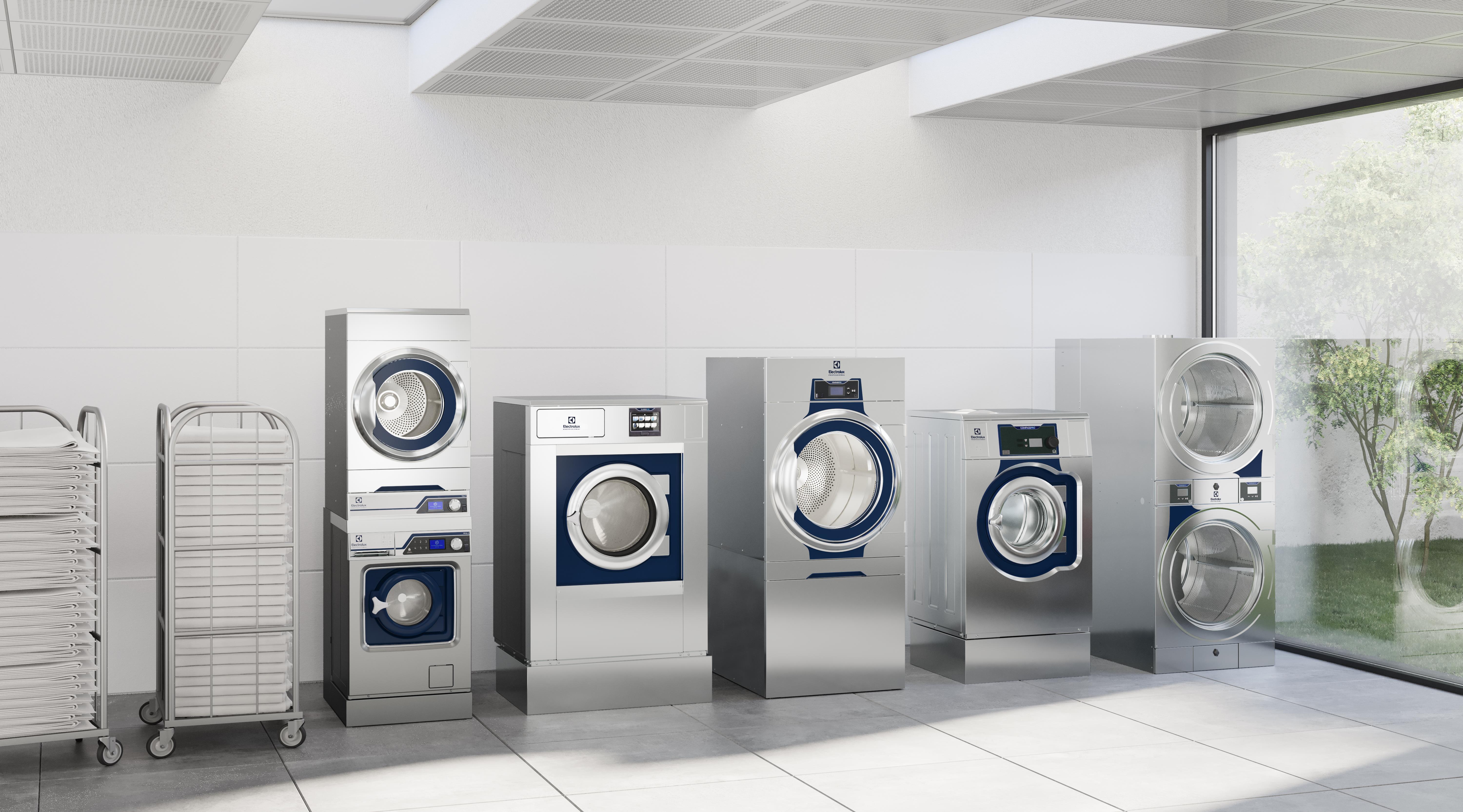 Commercial and industrial laundry support